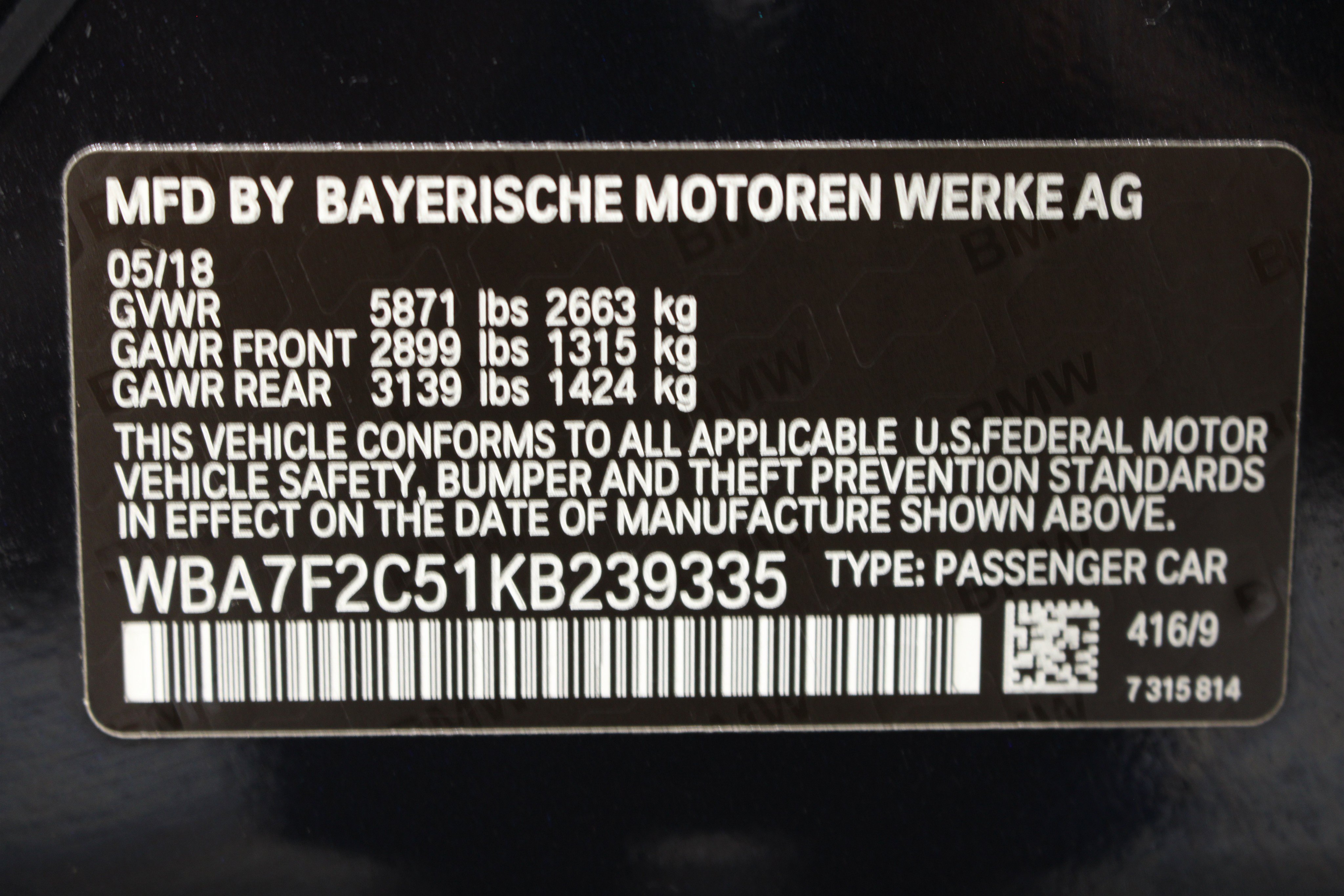 Used 2019 BMW 750i xDrive w/ M Sport Package AWD/4WD image 41