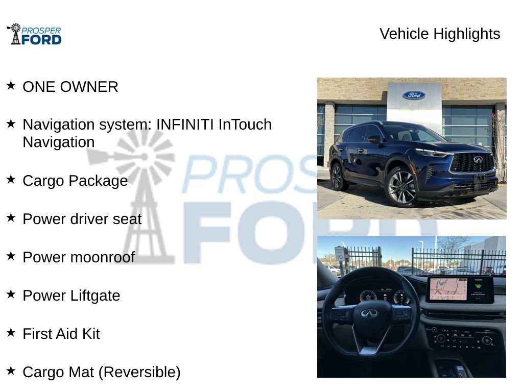 Used 2023 INFINITI QX60 Luxe w/ Cargo Package image 5