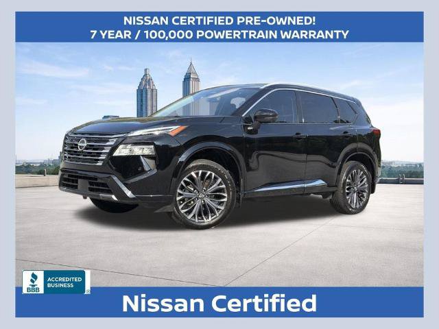 Certified 2025 Nissan Rogue Platinum w/ Platinum Premium Package