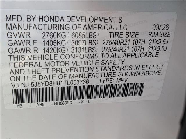 New 2026 Acura MDX Type S AWD/4WD image 20