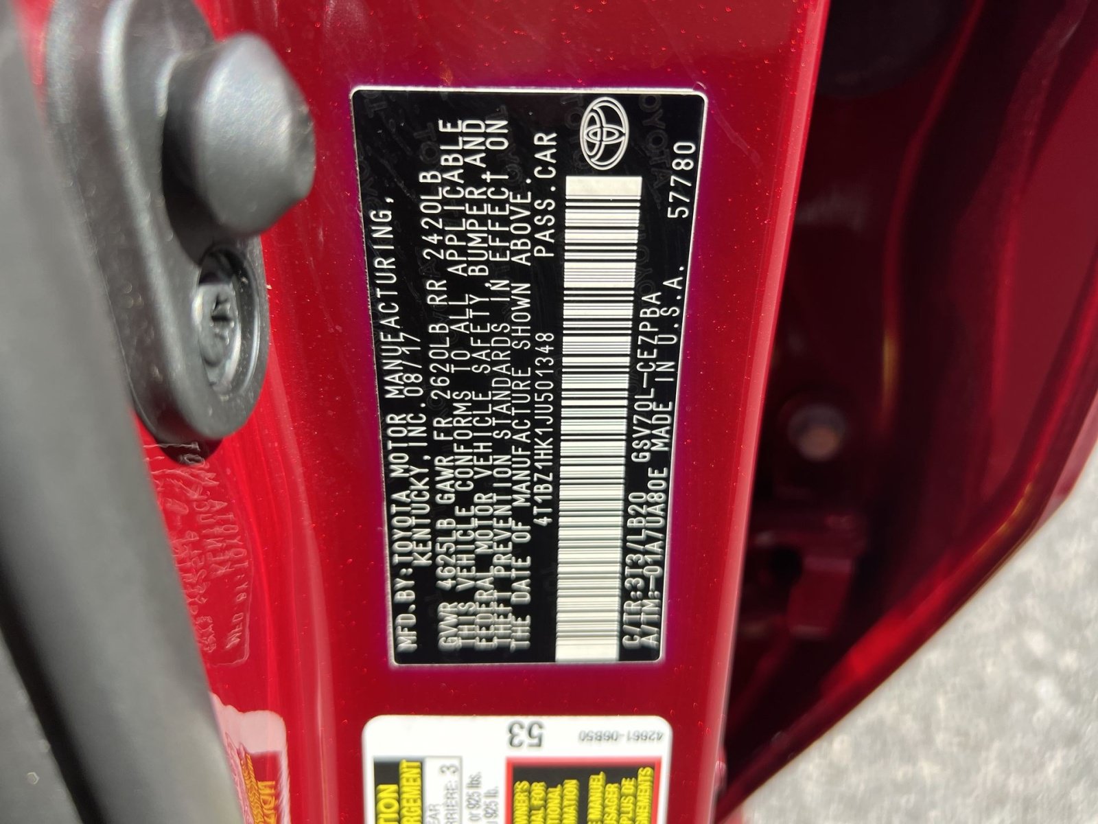 Used 2018 Toyota Camry XSE w/ Four Season Floor Mat Package FWD image 28
