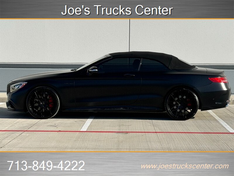 Used 2017 Mercedes-Benz S 63 AMG 4MATIC Cabriolet w/ Driver Assistance Package image 10