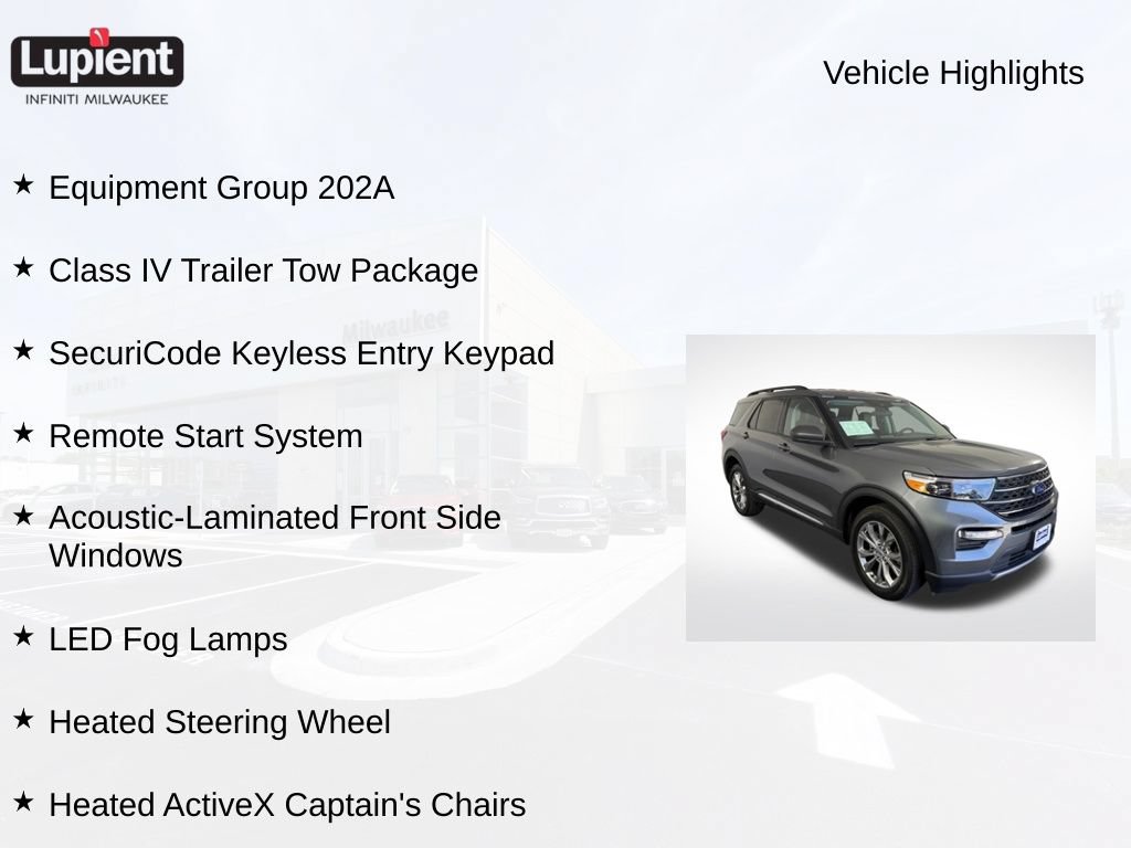 Used 2023 Ford Explorer XLT w/ Equipment Group 202A AWD/4WD video 2