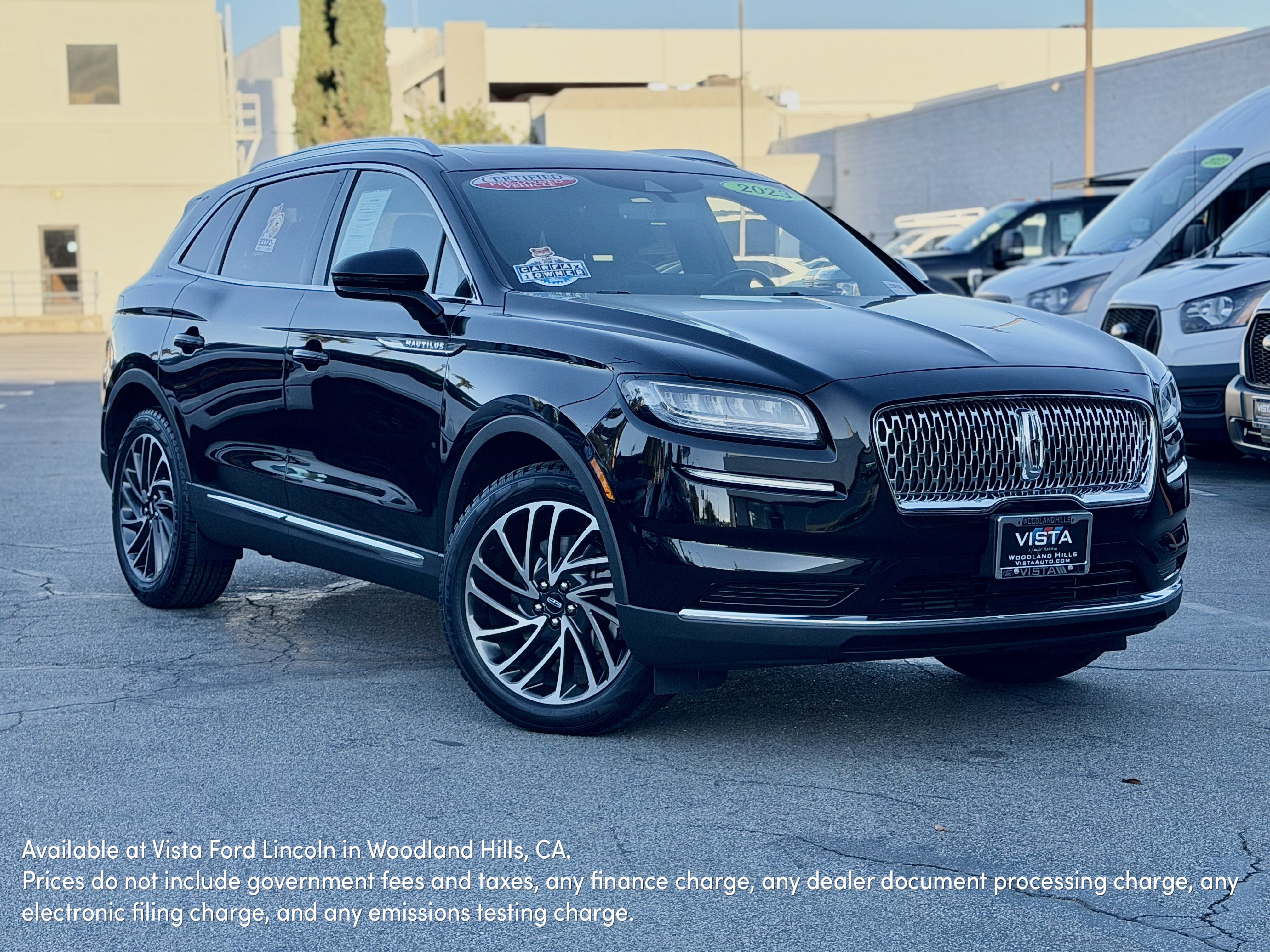 Certified 2023 Lincoln Nautilus Reserve FWD image 1