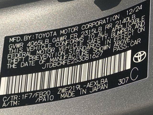 Certified 2025 Toyota Corolla LE FWD image 10