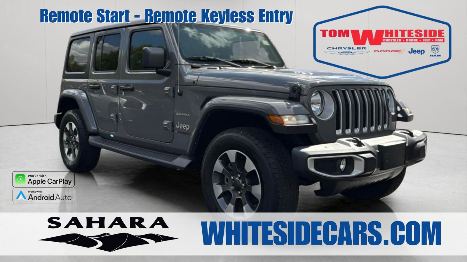 Used 2021 Jeep Wrangler Unlimited Sahara