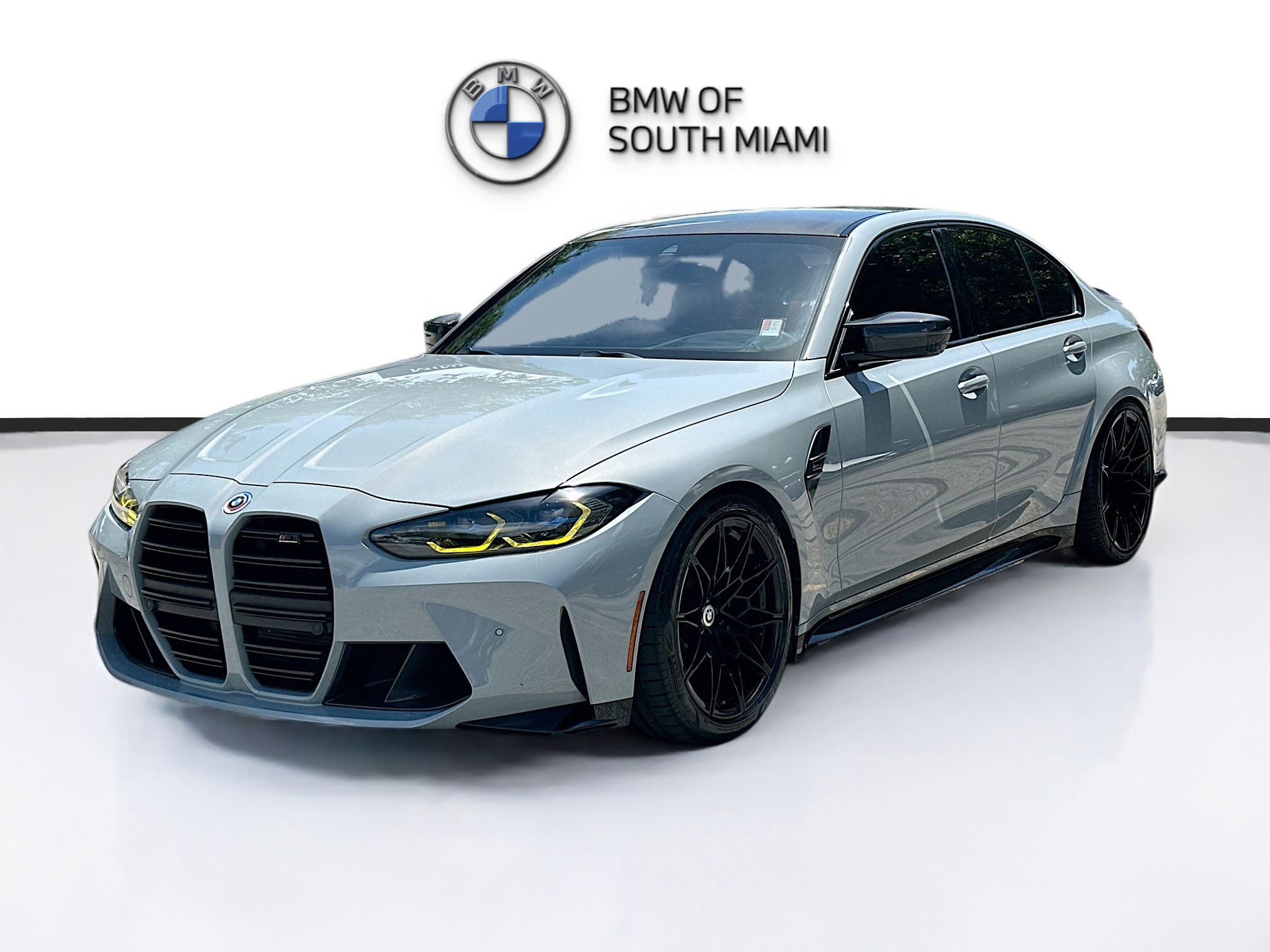 Used 2022 BMW M3 Competition w/ M Carbon Exterior Package RWD image 3