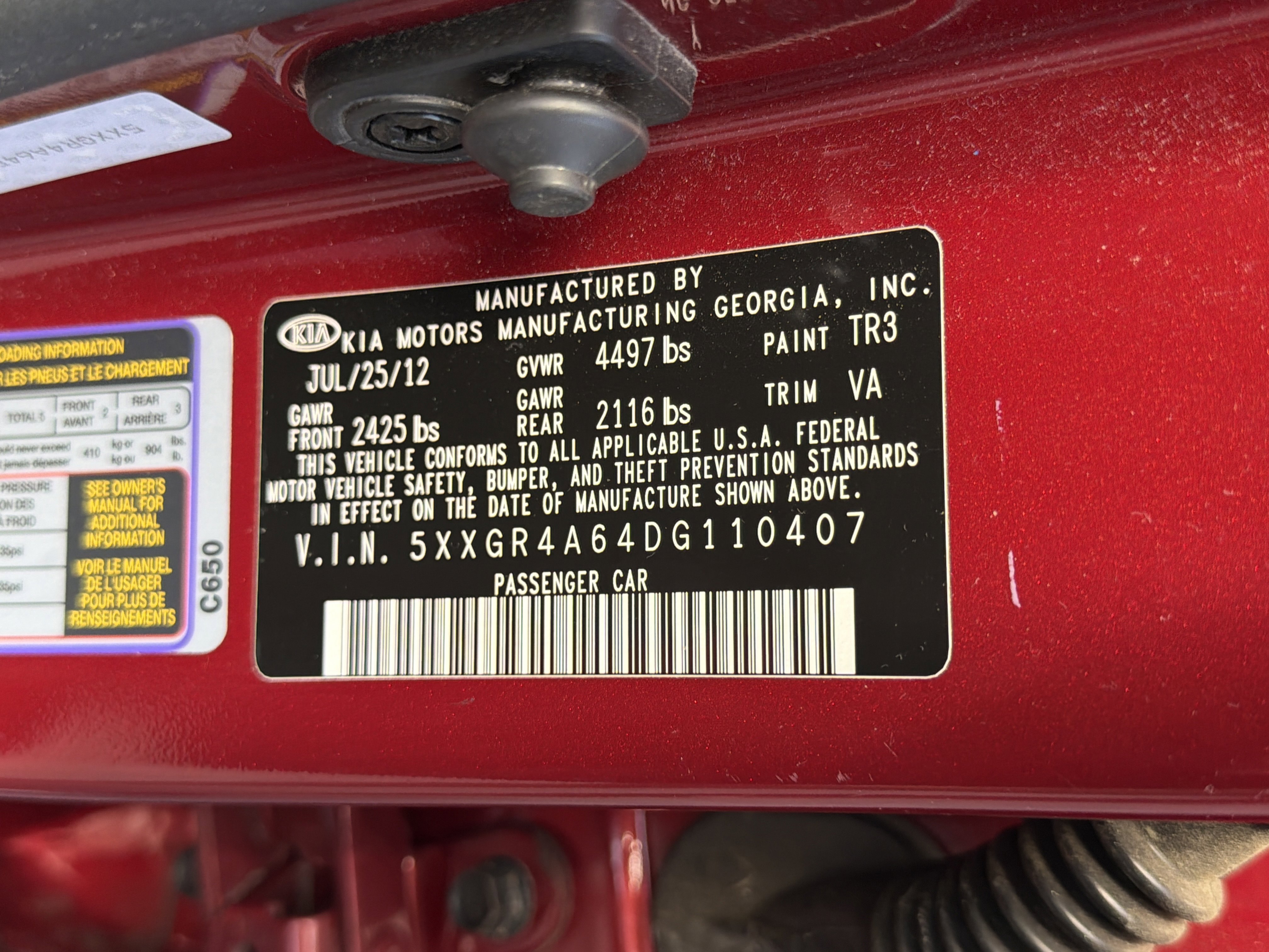 Used 2013 Kia Optima SX w/ Premium Touring Pkg image 36