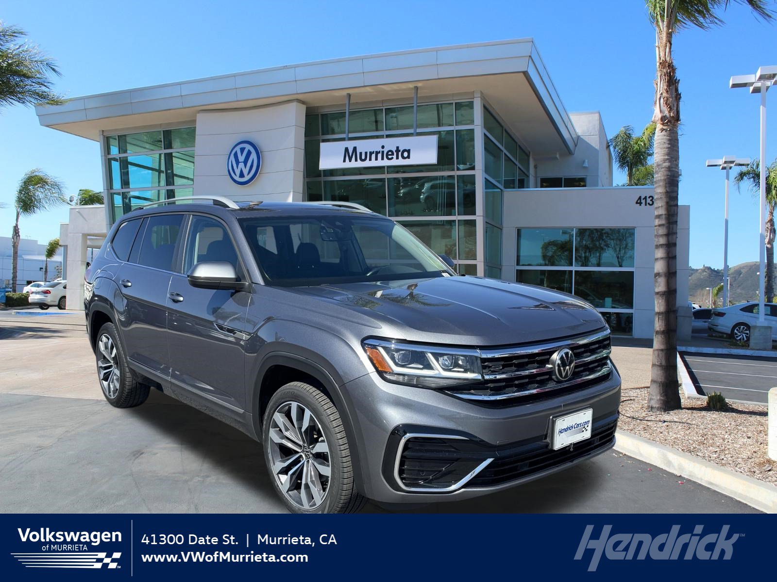 Used 2021 Volkswagen Atlas SEL R-Line image 1