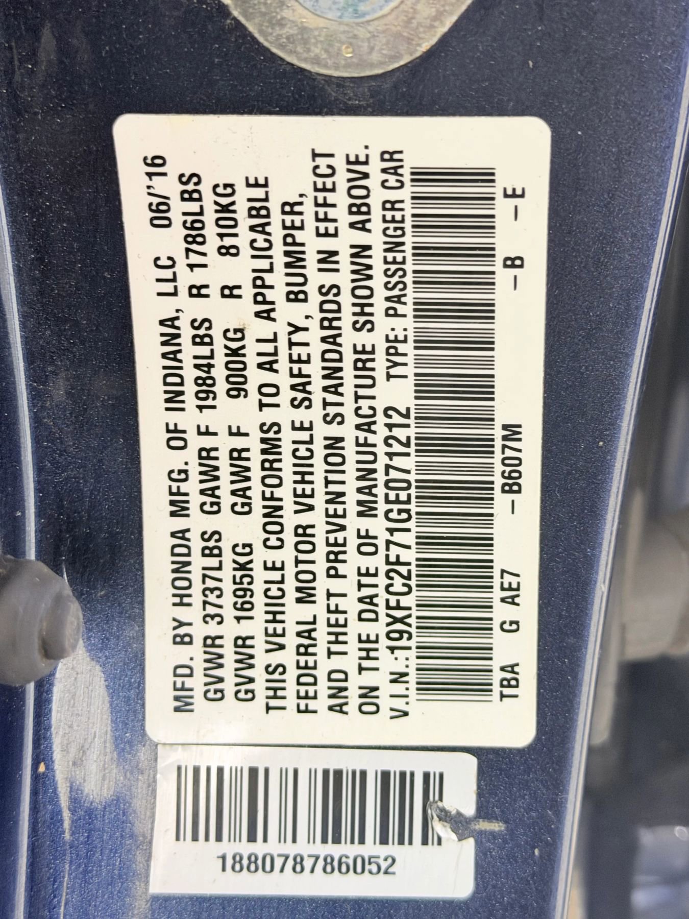 Used 2016 Honda Civic EX image 40