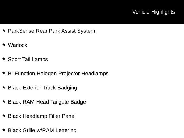 Used 2022 RAM 1500 Classic Warlock AWD/4WD image 6