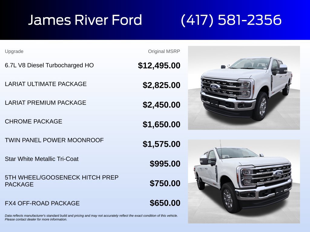 New 2027 Ford F350 Lariat w/ Lariat Ultimate Package AWD/4WD image 5