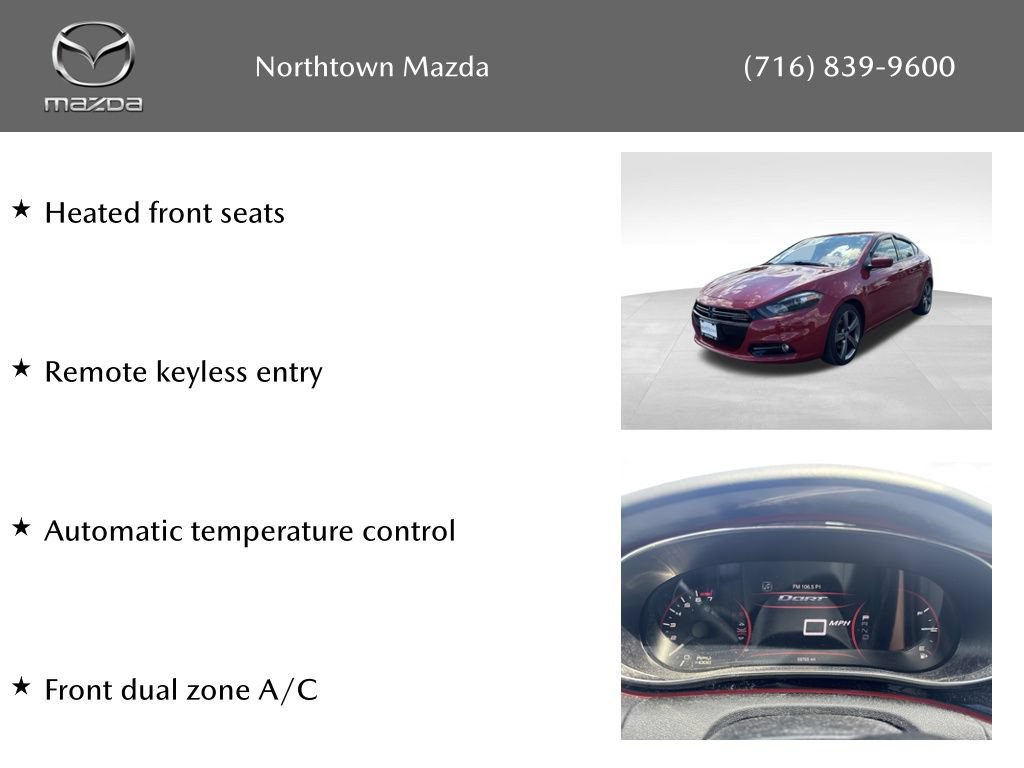 Used 2016 Dodge Dart GT FWD image 2