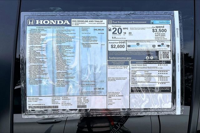 New 2025 Honda Ridgeline TrailSport image 22
