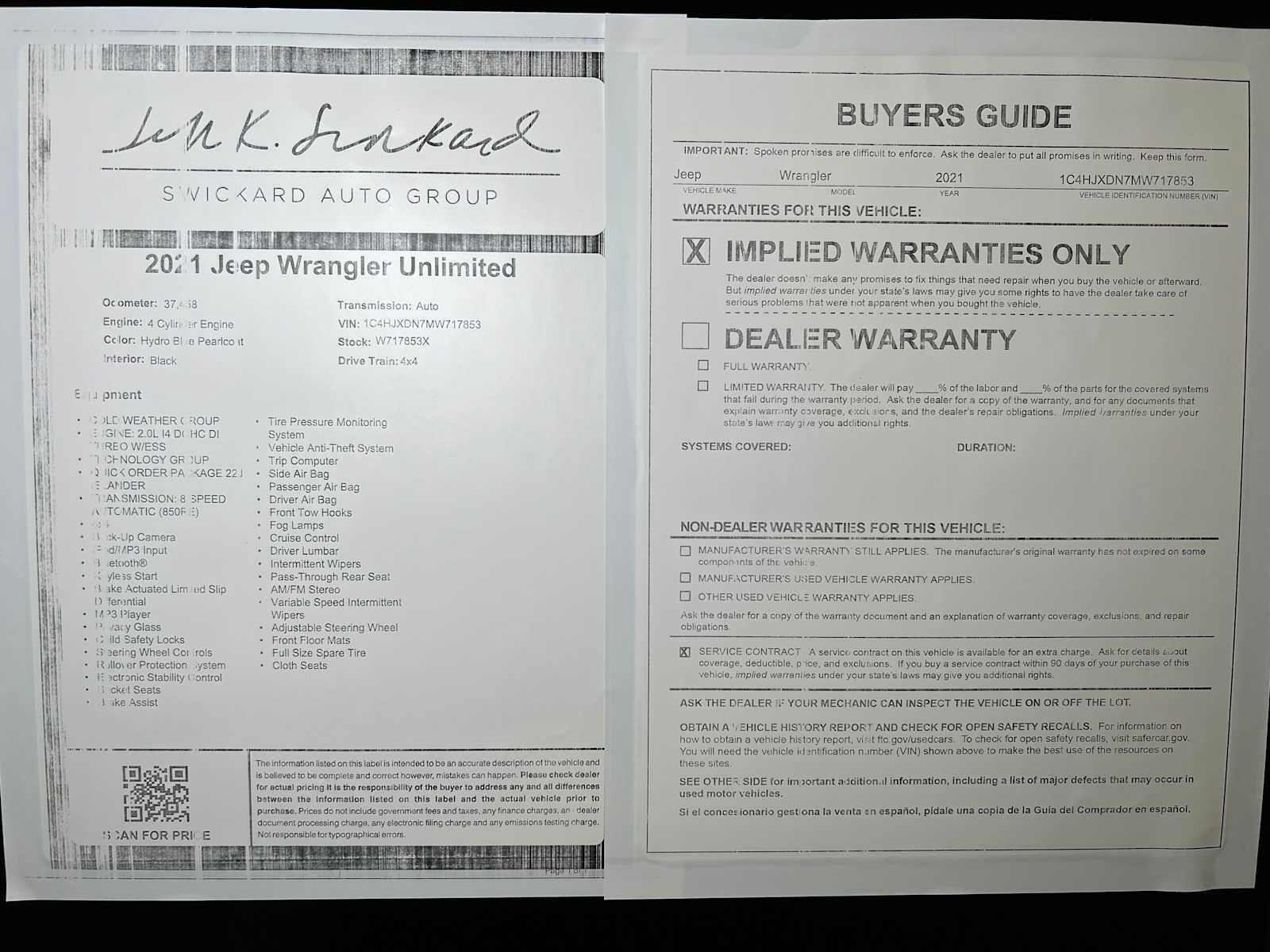 Used 2021 Jeep Wrangler Unlimited Islander image 41