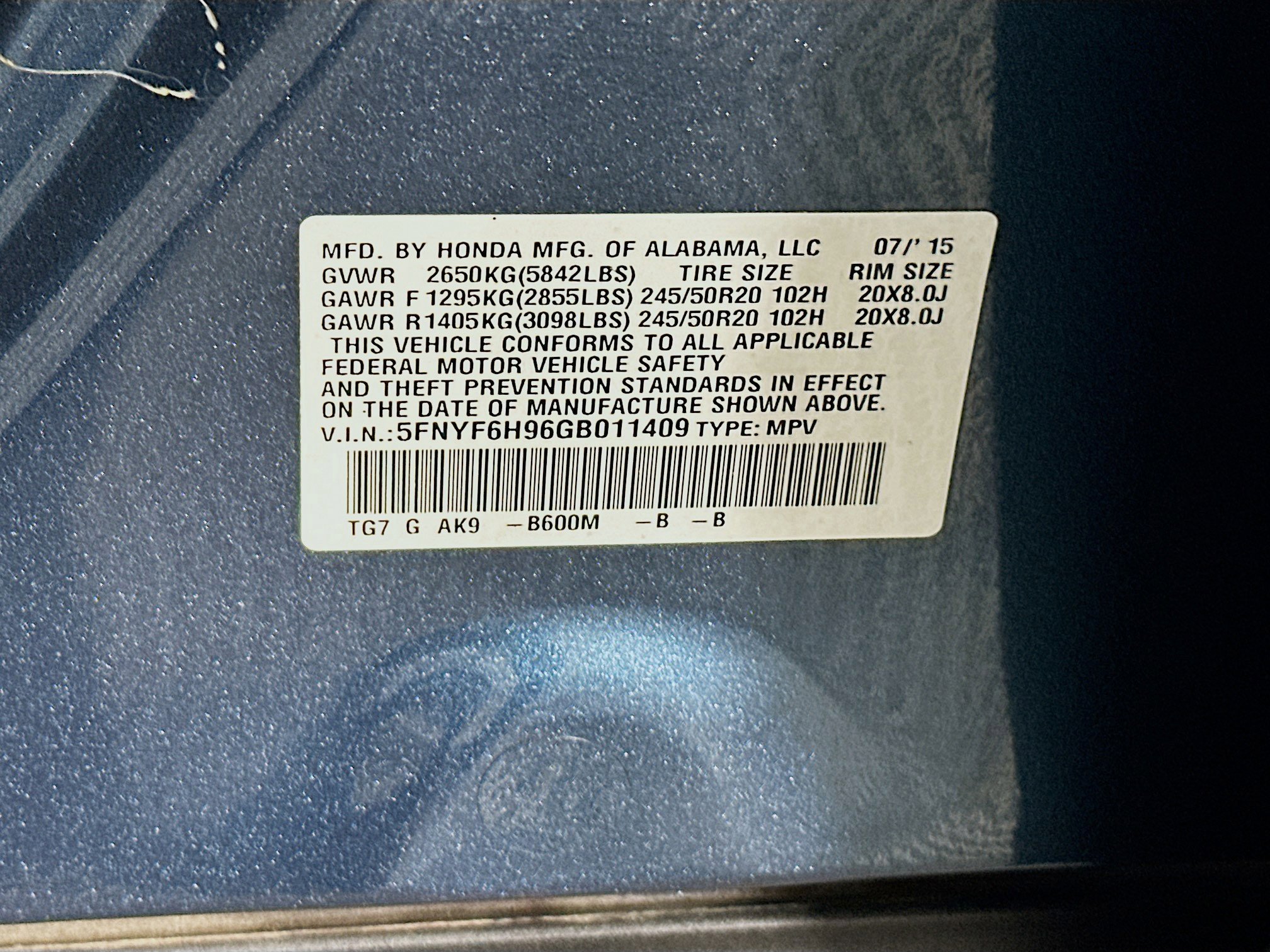 Used 2016 Honda Pilot Touring image 12