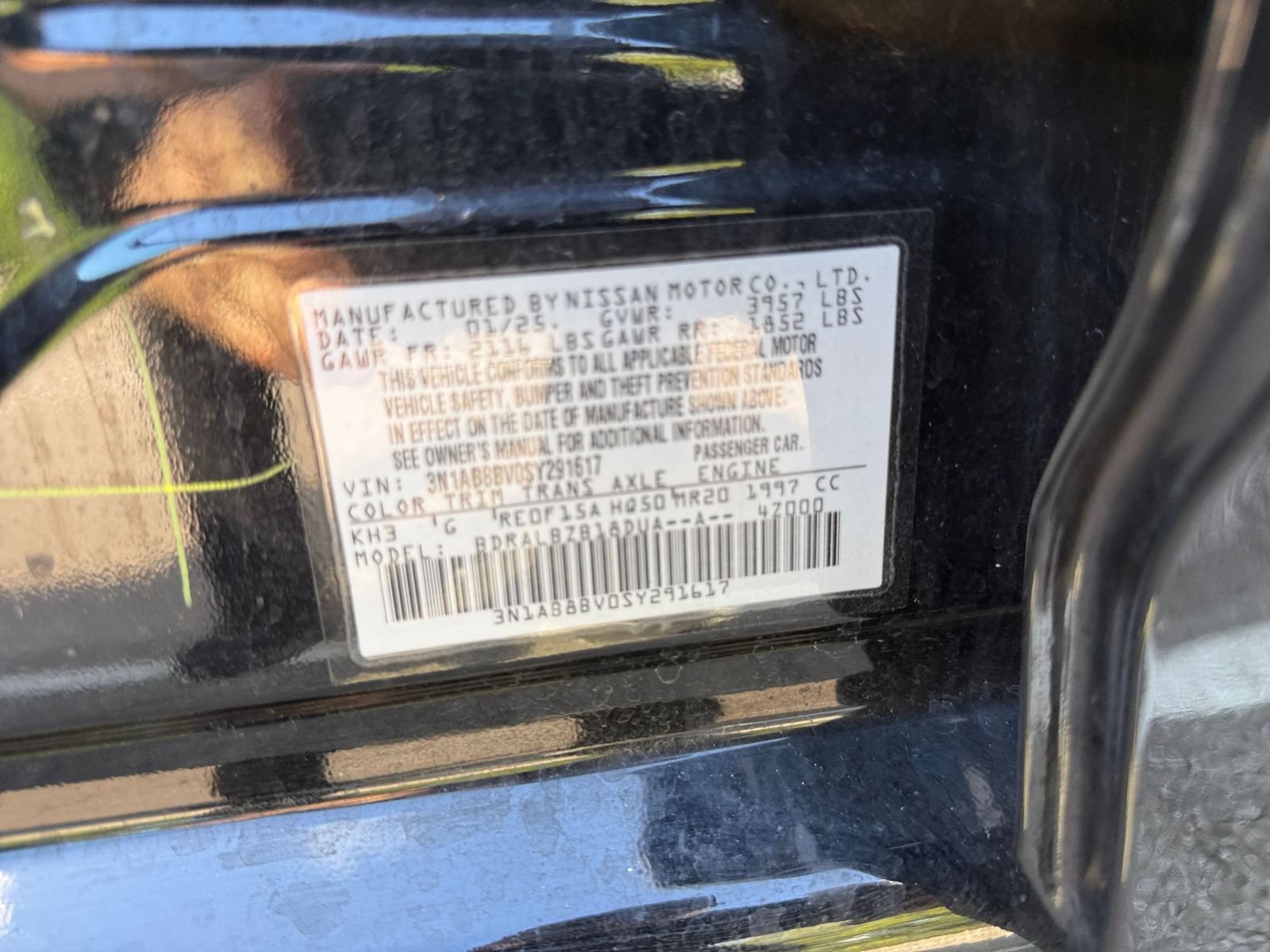 Used 2025 Nissan Sentra S FWD image 26