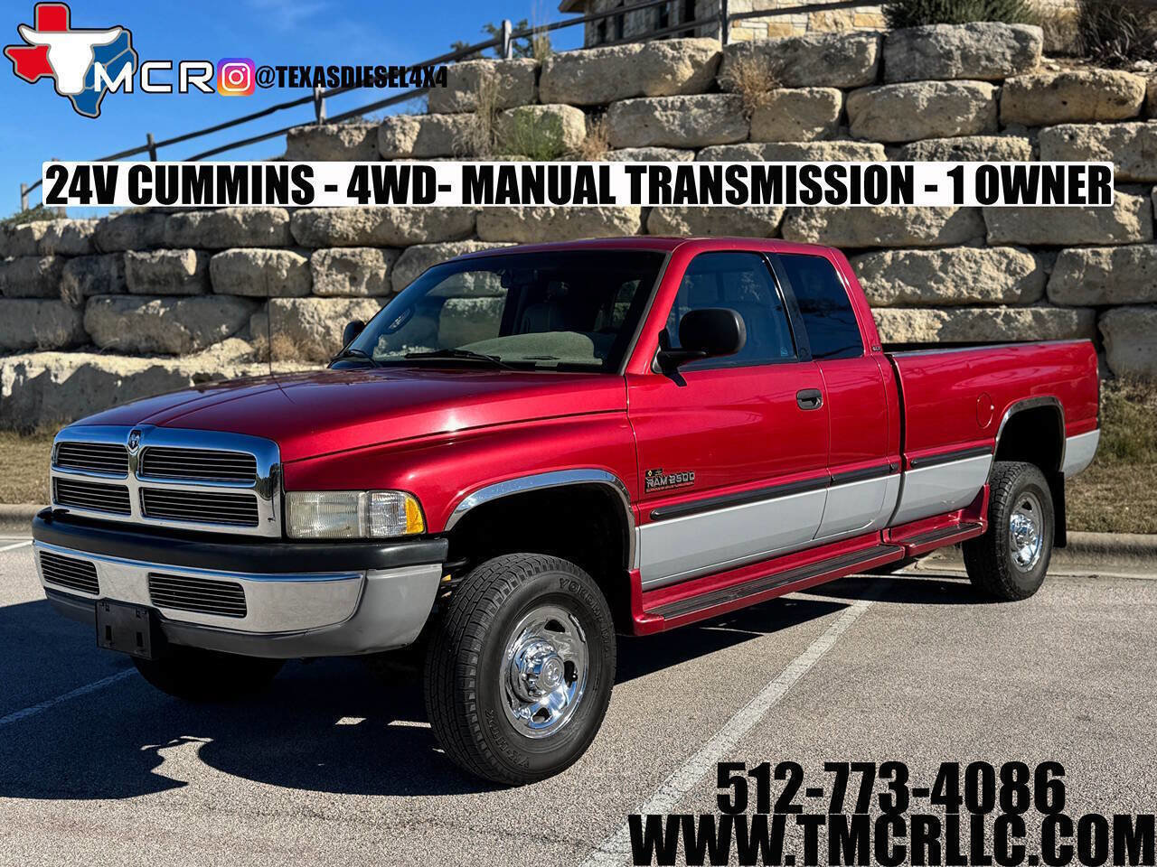 Used 1998 Dodge Ram 2500 Truck 4x4 Quad Cab image 1
