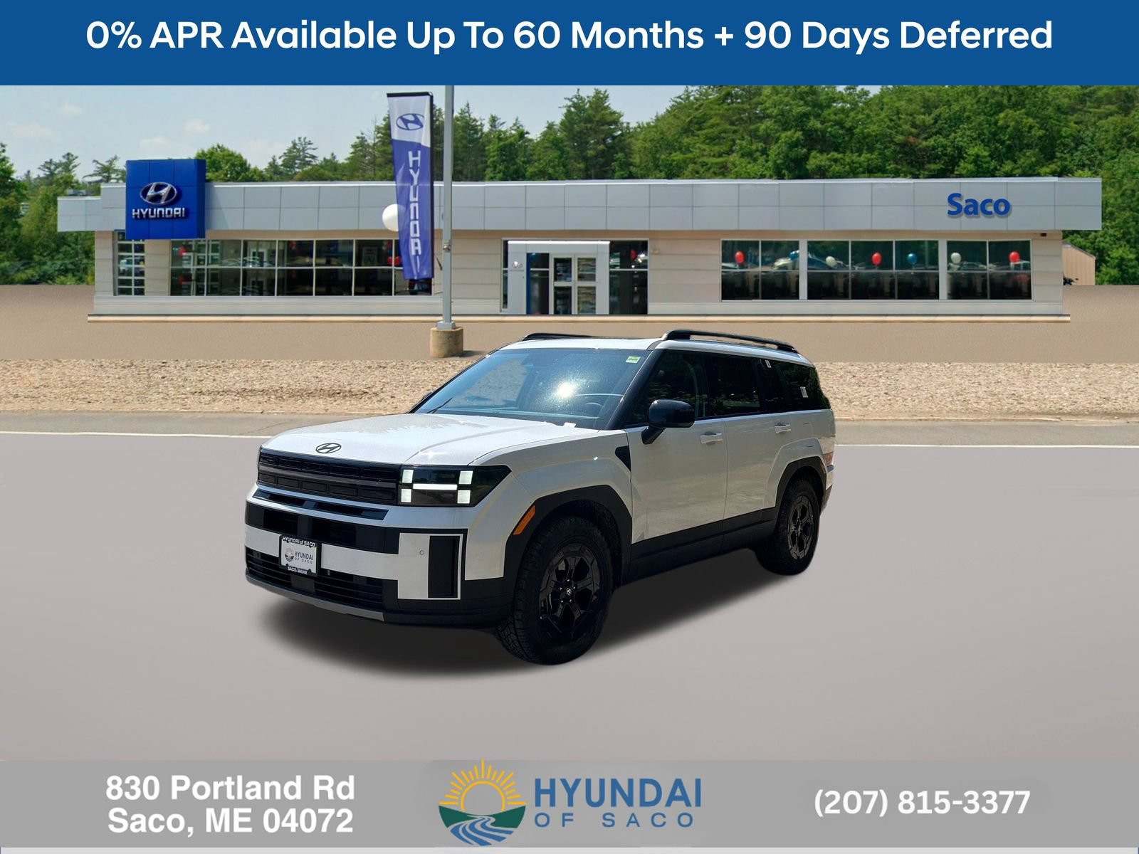 New 2026 Hyundai Santa Fe XRT w/ Tow & Go Package AWD/4WD image 1