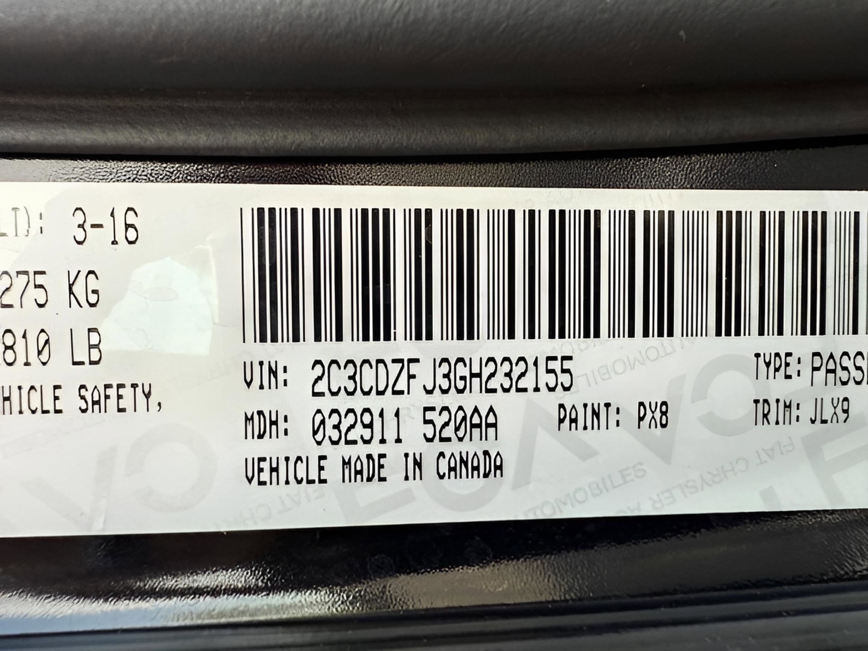 Used 2016 Dodge Challenger R/T Scat Pack w/ Leather Interior Group RWD image 29