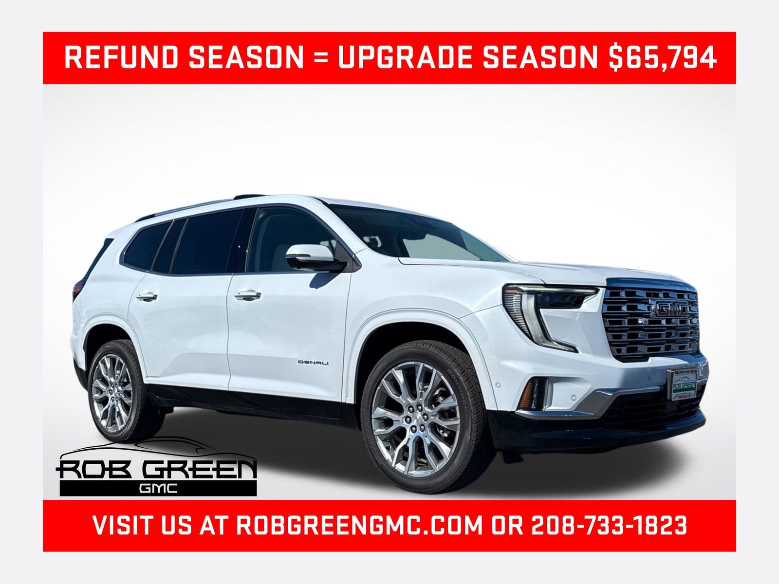 New 2026 GMC Acadia Denali w/ Super Cruise Package