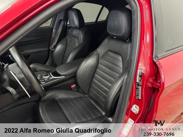 Used 2022 Alfa Romeo Giulia Quadrifoglio w/ Active Assist Plus Package image 19