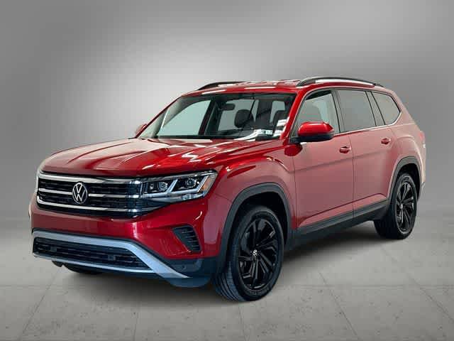 Certified 2023 Volkswagen Atlas SE w/ Black Wheel Package AWD/4WD image 1
