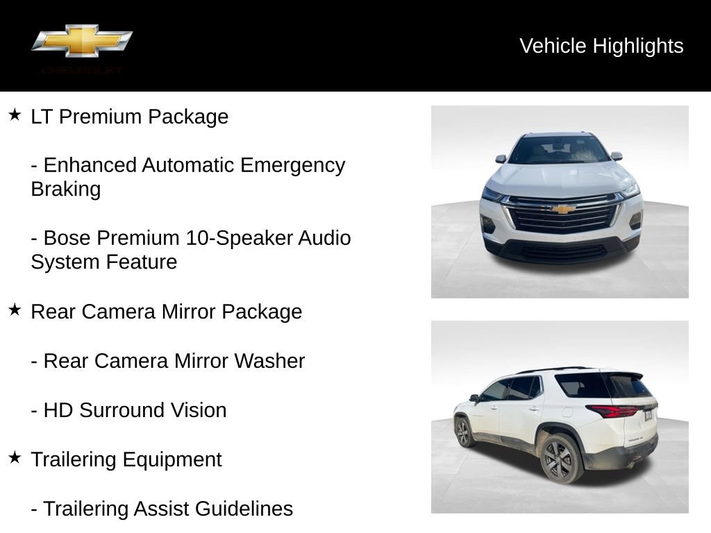Certified 2023 Chevrolet Traverse LT w/ LT Premium Package AWD/4WD image 21