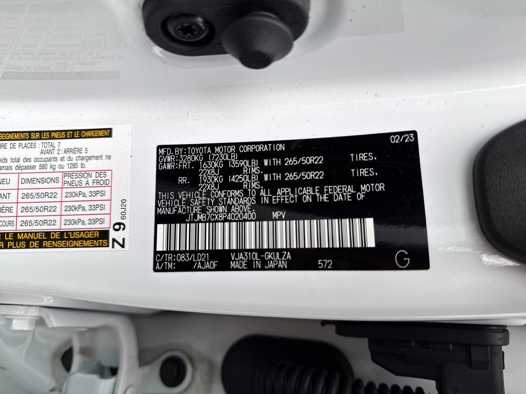 Used 2023 Lexus LX 600 F Sport image 23