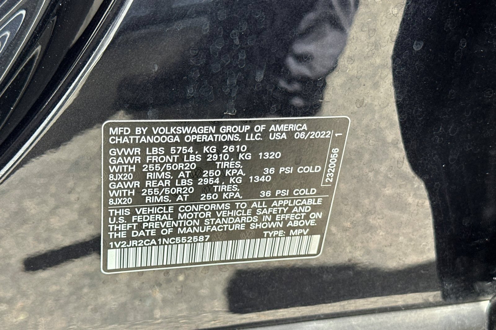 Used 2022 Volkswagen Atlas SE FWD image 35