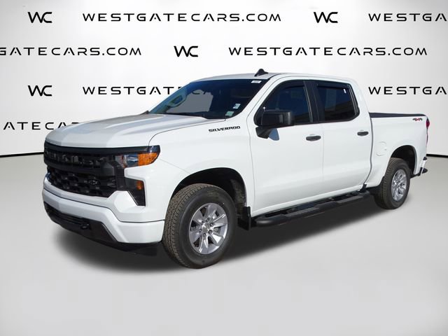 Used 2024 Chevrolet Silverado 1500 Custom w/ Turbomax Blackout Package
