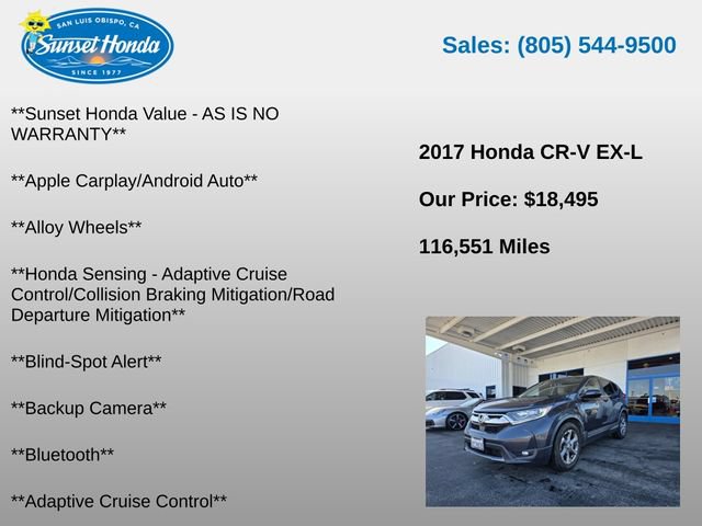 Used 2017 Honda CR-V EX-L image 5