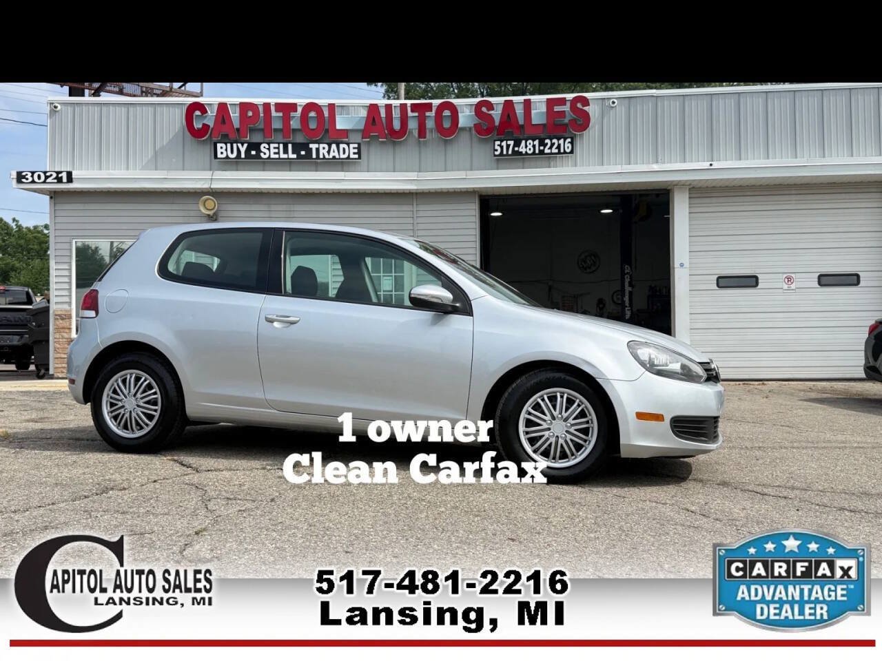 Used 2012 Volkswagen Golf 2-Door FWD image 1