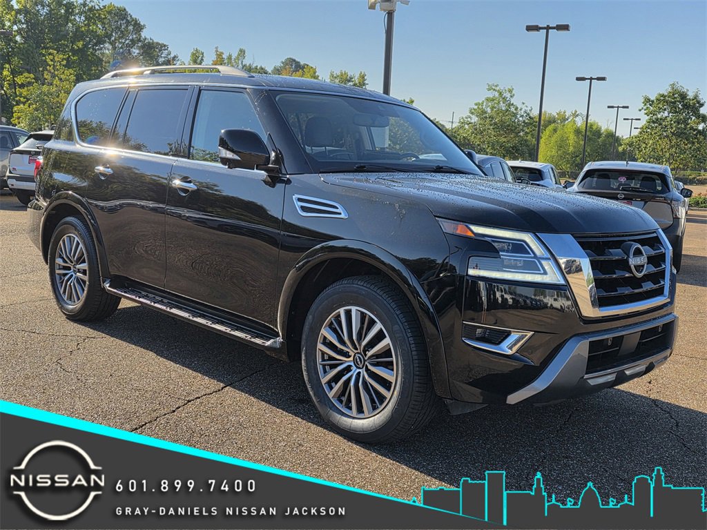Used 2023 Nissan Armada SL w/ Captain's Chairs Package