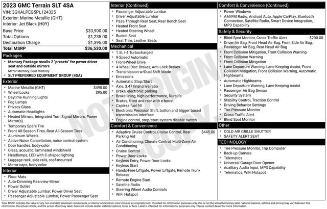 Used 2023 GMC Terrain SLT image 5