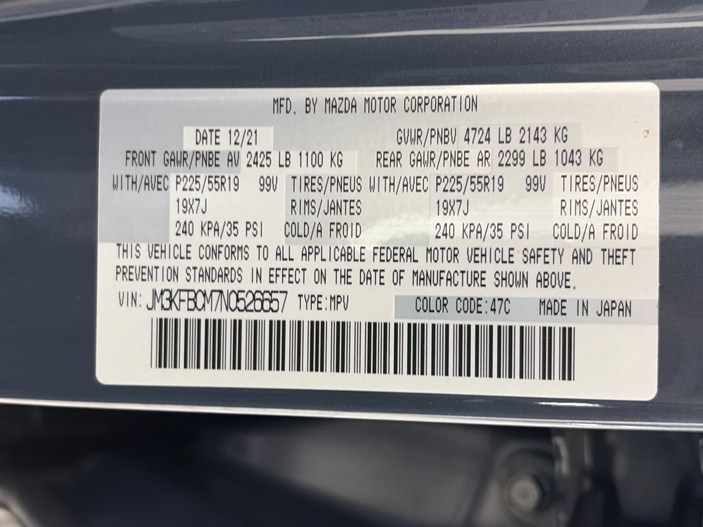 Used 2022 MAZDA CX-5 Carbon Edition AWD/4WD image 9