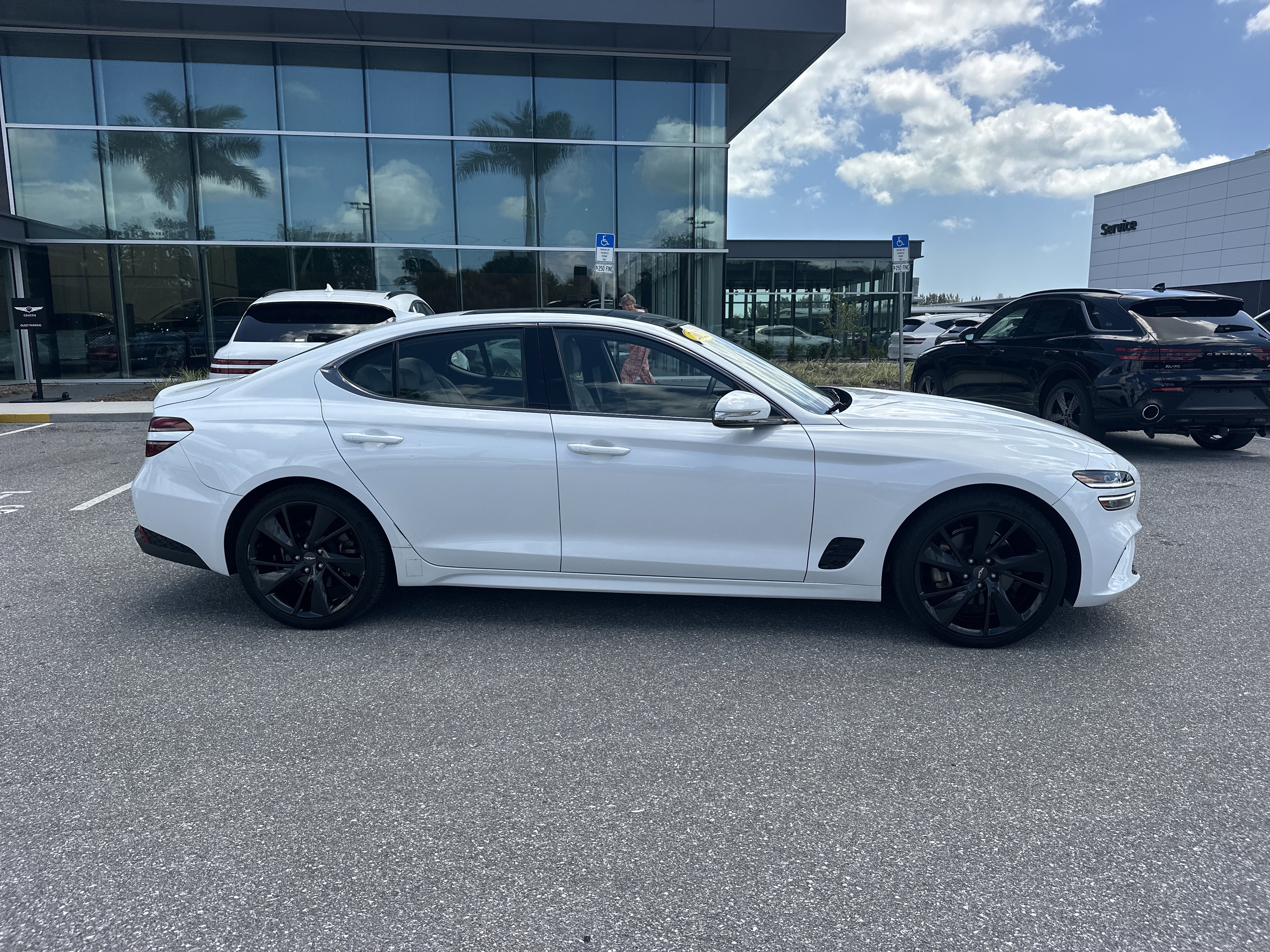 Certified 2023 Genesis G70 2.0T w/ Sport Prestige Package RWD image 6