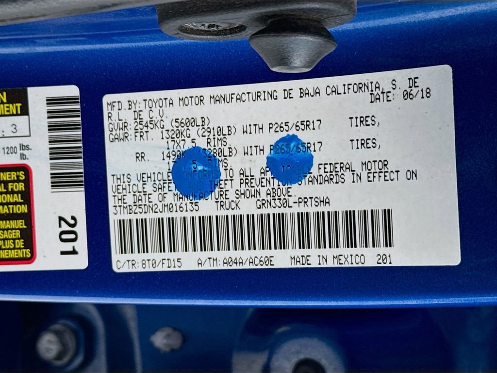 Used 2018 Toyota Tacoma TRD Sport image 36