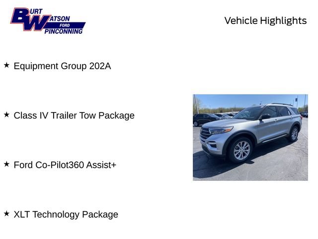 New 2024 Ford Explorer XLT w/ Equipment Group 202A AWD/4WD image 9