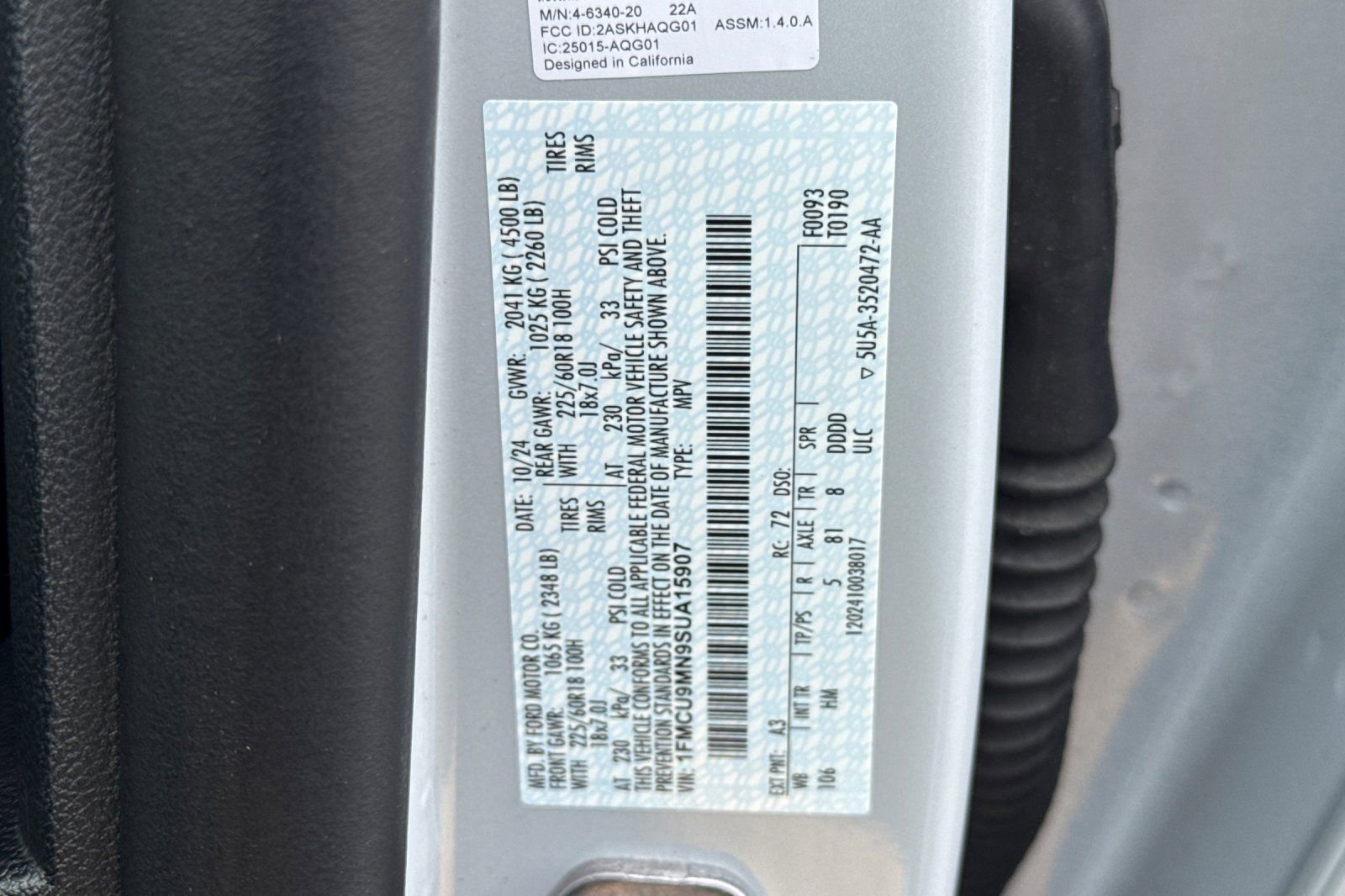 Used 2025 Ford Escape ST-Line w/ Tech Pack #1 AWD/4WD image 29