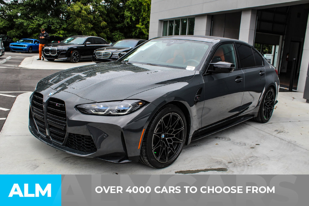 Used 2023 BMW M3 Competition w/ Executive Package RWD image 2