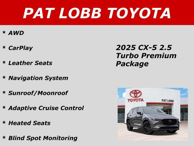 Used 2025 MAZDA CX-5 2.5 Turbo w/ Premium Package AWD/4WD image 40
