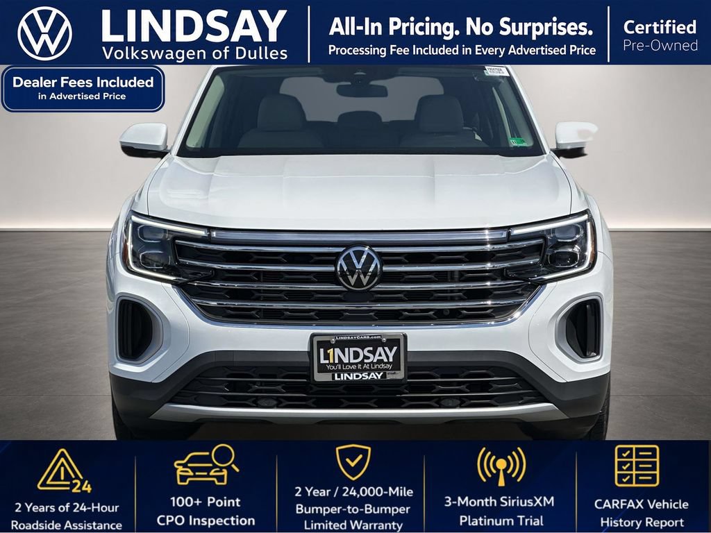 Used 2024 Volkswagen Atlas SE AWD/4WD image 3