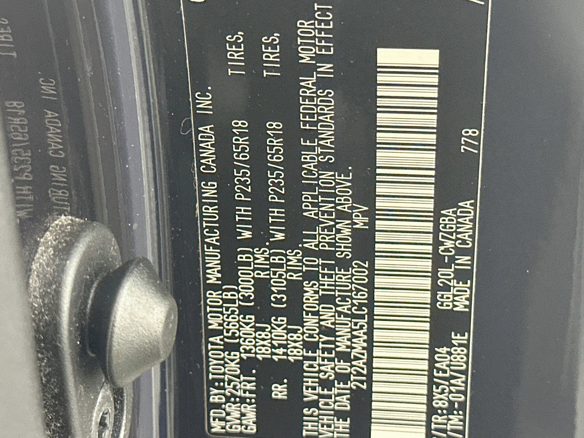 Used 2020 Lexus RX 350 FWD w/ Accessory Package image 12