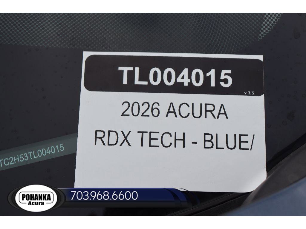New 2026 Acura RDX w/ Technology Package AWD/4WD image 37