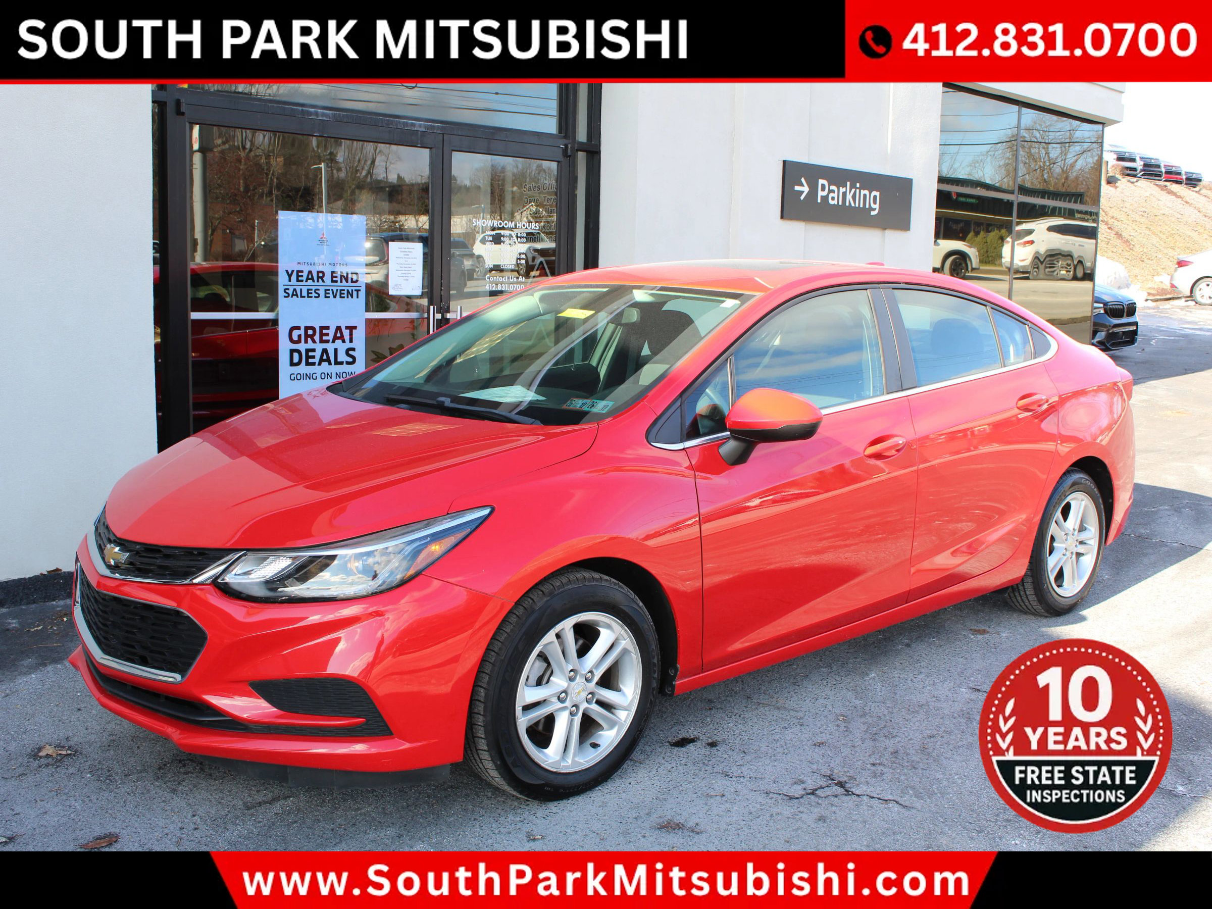 Used 2016 Chevrolet Cruze LT w/ Sun And Sound Package image 2