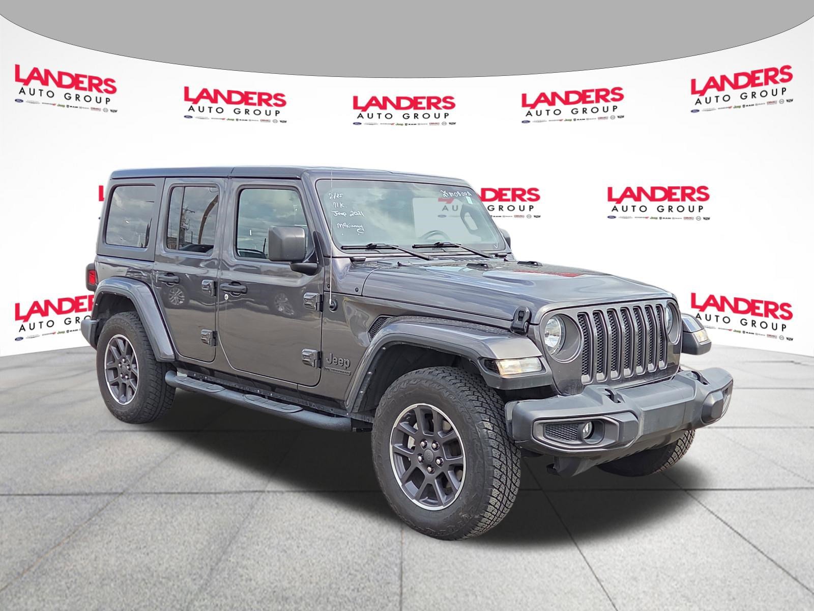 Used 2021 Jeep Wrangler Unlimited Sport image 1