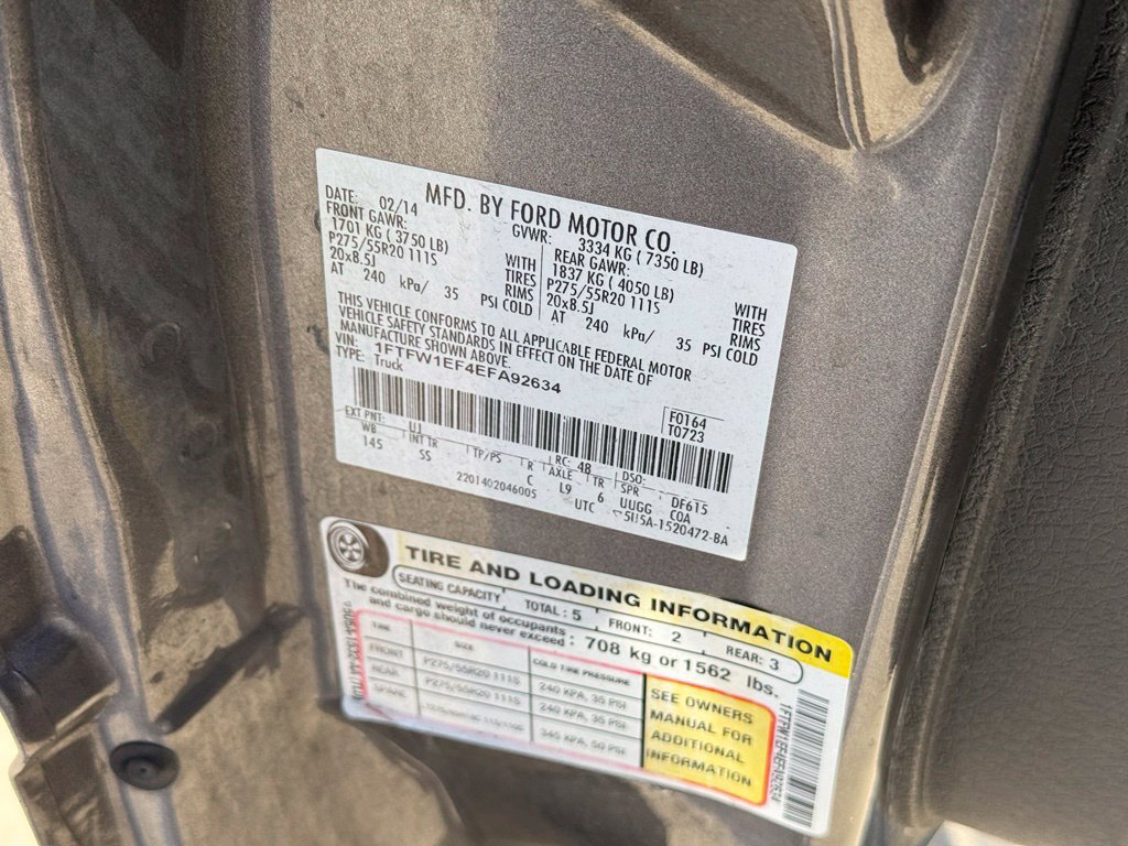 Used 2014 Ford F150 STX w/ Equipment Group 201A Mid AWD/4WD image 12
