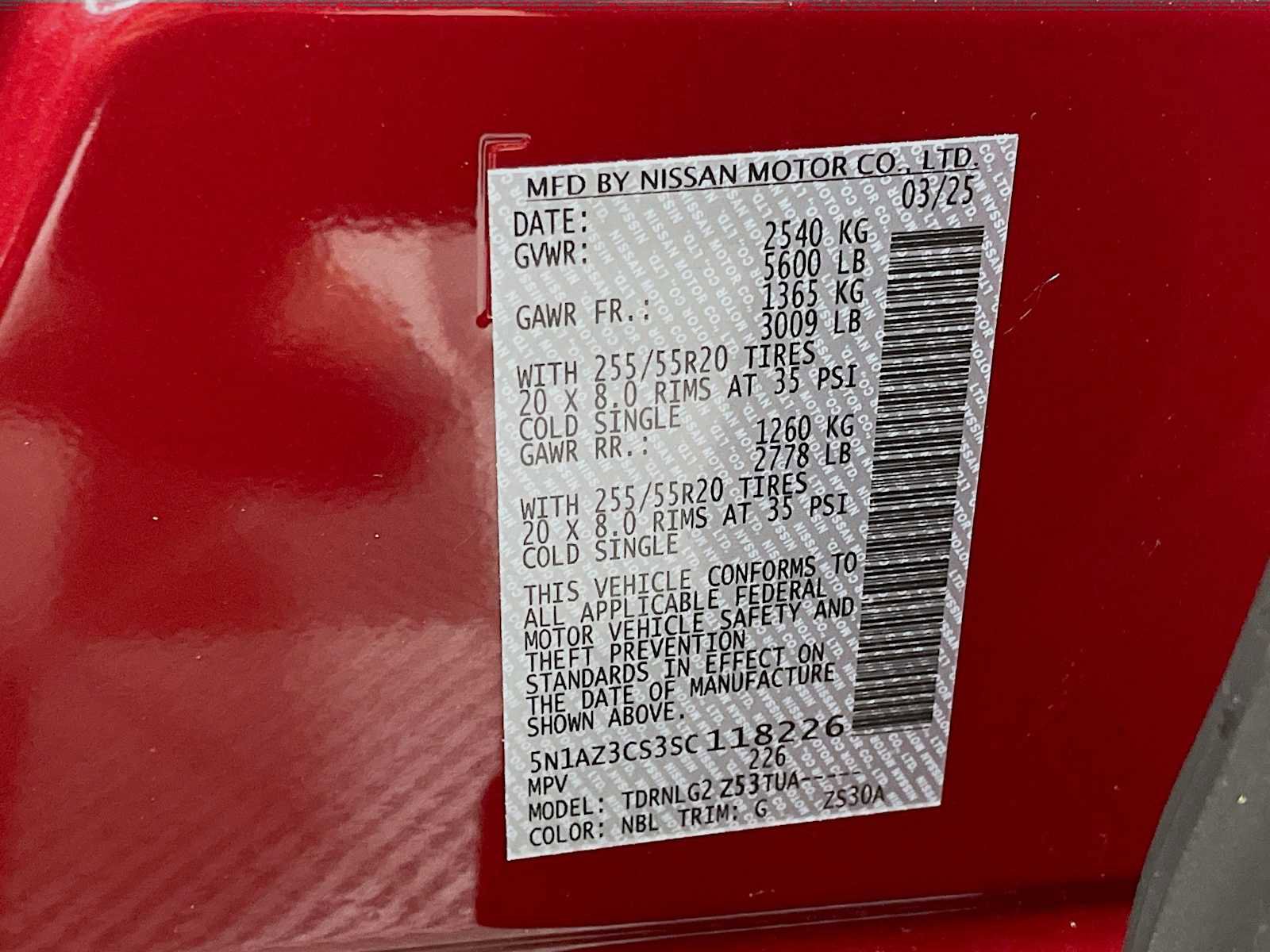 Used 2025 Nissan Murano SL image 31