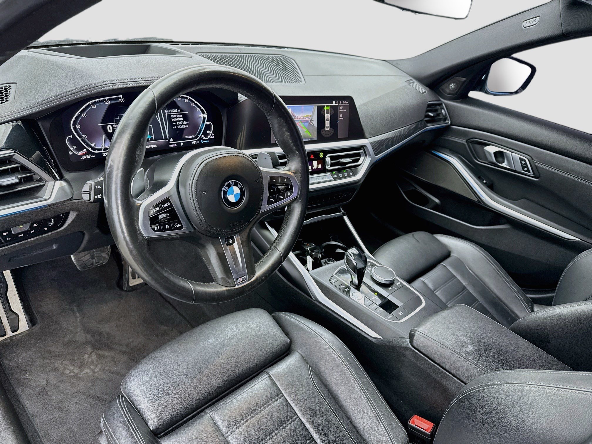 Used 2021 BMW 330e w/ M Sport Package RWD image 7